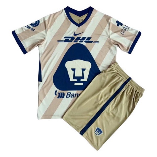 Camiseta UNAM Pumas 3ª Niño 2020-2021 Amarillo
